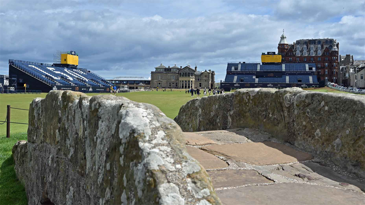2022 Open Championship: St. Andrews Old Course scorecard, yardage book, course map