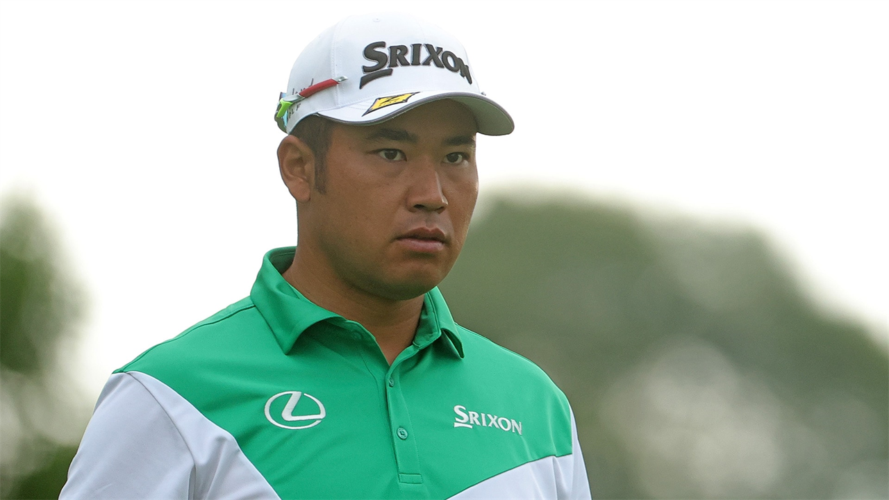 WATCH: Hideki Matsuyama hits three in the water, one off flagstick at 3M