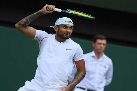 Wimbledon tennis star Nick Kyrgios, 27, charged with assaulting ex-girlfriend Chiara Passari