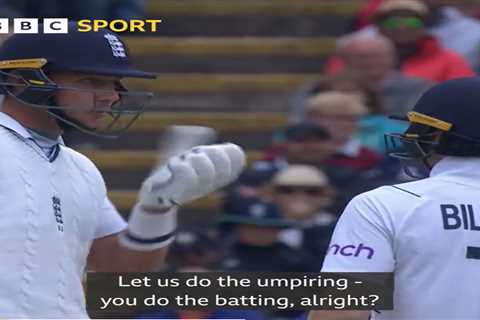 ‘Get on with batting and shut up’ – England star Stuart Broad slammed by umpire during Fifth Test..