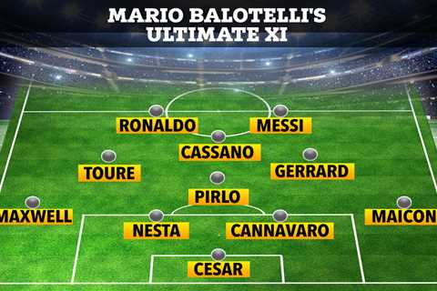 Mario Balotelli ignores Cristiano Ronaldo from his all-time best XI and has just two Premier League ..