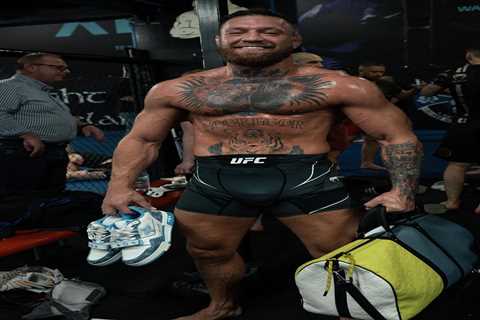 Conor McGregor likened to 140st GORILLA by coach after leaving him covered in marks from training..