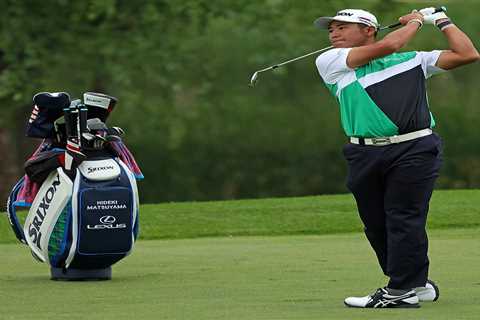 Watch ex-Masters champ & ‘LIV Golf defector’ Hideki Matsuyama have meltdown and hit THREE balls ..