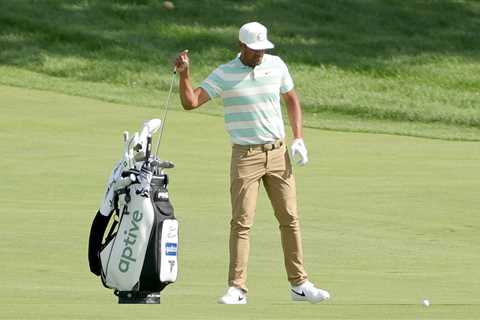 Winner's bag: 3M Open champion Tony Finau