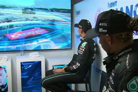 Lewis Hamilton and George Russell caught in behind-the-scenes conversation about Charles Leclerc’s..
