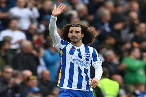 Chelsea make ‘formal £50m transfer offer’ for Brighton star Marc Cucurella with left-back pushing..