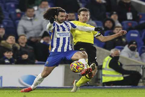 Marc Cucurella ‘in London completing Chelsea medical after being banned from Brighton training..