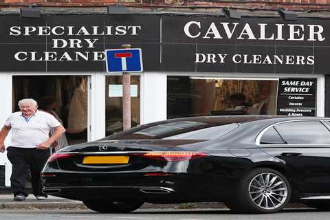 Sir Alex Ferguson drops washing off at dry cleaners after watching Man Utd’s horror start to..