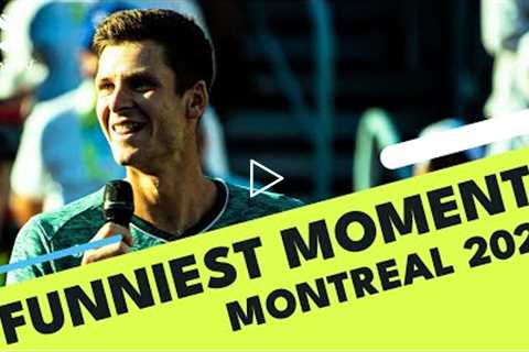 Tennis Ball Chaos & The Shortest Walk-On Ever! | Montreal 2022 Funny Moments & Fails