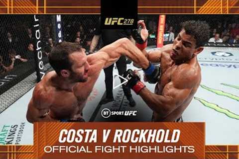 Rockhold retires after five-round war  Paulo Costa v Luke Rockhold  UFC 278 Fight Highlights