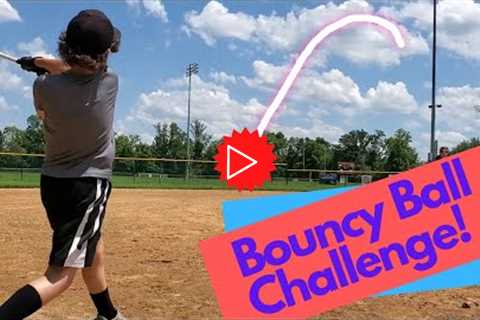 Home Run Challenge with the world's bounciest ball!