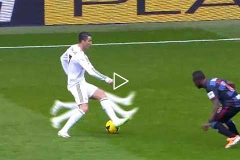 Cristiano Ronaldo Brilliant Footwork