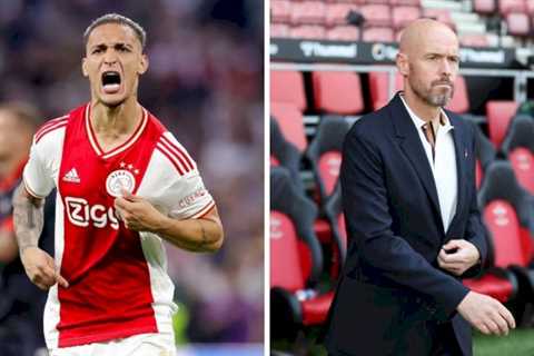 Antony ‘is gone’ with Man Utd finally set to sign Ajax star before transfer deadline