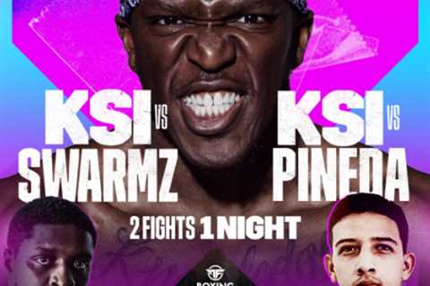 KSI vs Swarmz LIVE: Stream, UK start time, TV as YouTube star takes on TWO opponents at O2 Arena –..