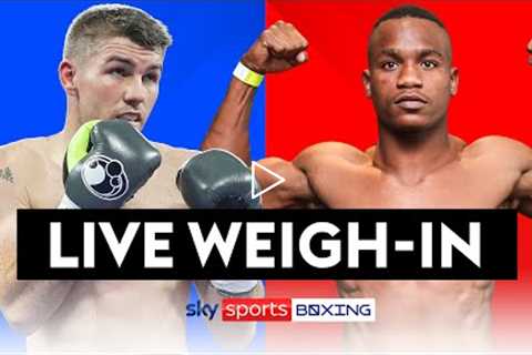 LIVE WEIGH-IN!  Liam Smith vs Hassan Mwakinyo  Liverpool Fight Night