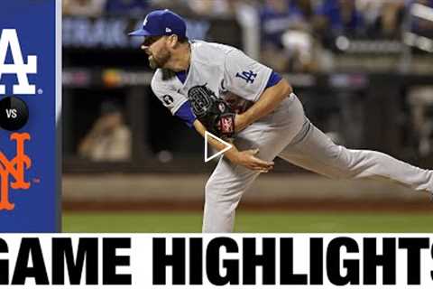 Dodgers vs. Mets Game Highlights (8/30/22) | MLB Highlights