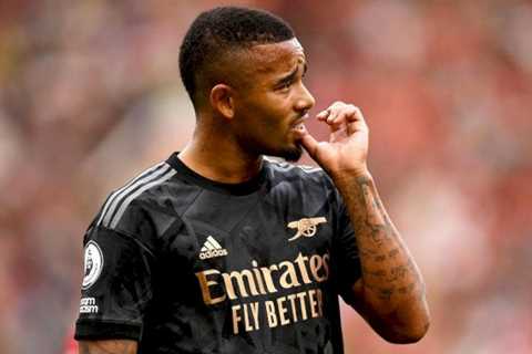 Gabriel Jesus faces first Arsenal criticism as striker raises doubts after Man Utd loss