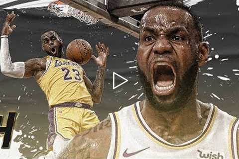 LeBron James BEST Dunks from 2019-20 NBA Season! GREATEST ATHLETE EVER?