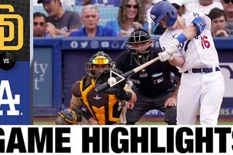 Padres vs. Dodgers Highlights (9/4/22) | MLB Highlights
