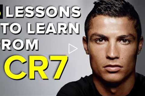 5 important lessons to learn from Cristiano Ronaldo