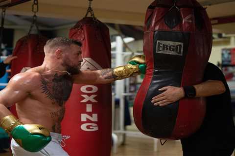 Conor McGregor shows off insane body transformation in boxing workout ahead of UFC star’s..