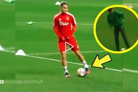 Here is proof that Antony copy 360° spin from Cristiano Ronaldo