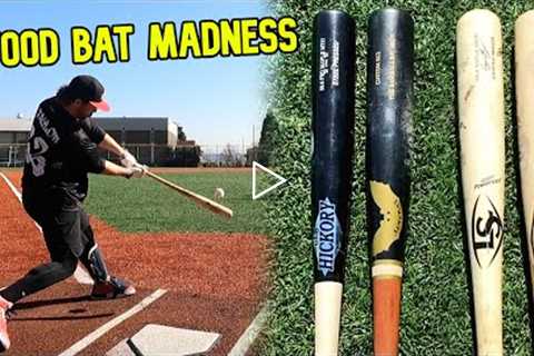 Wood Bat Madness FINAL 4 | Old Hickory vs. Sam Bat | Louisville Slugger vs. American Batsmith