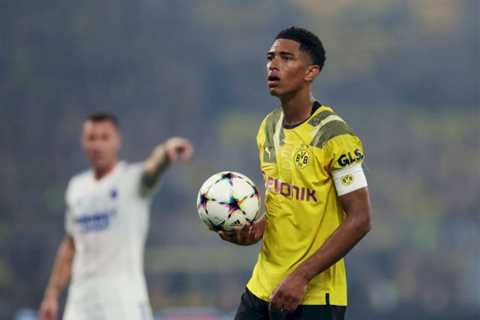 Manchester United and Liverpool have ‘very good chance’ of signing Dortmund superstar Jude..