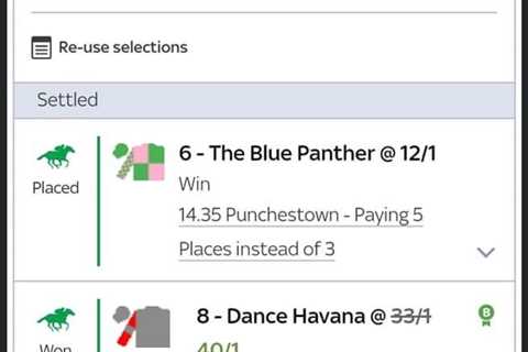 ‘The f***er had only won once’ – Punter’s worst fear comes true after cashing out huge bet before..