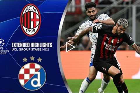 AC Milan vs. Dinamo Zagreb: Extended Highlights | UCL Group Stage MD 2 | CBS Sports Golazo