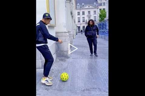 Giving Wrong Passes! #football #prank #shorts #trending #viral