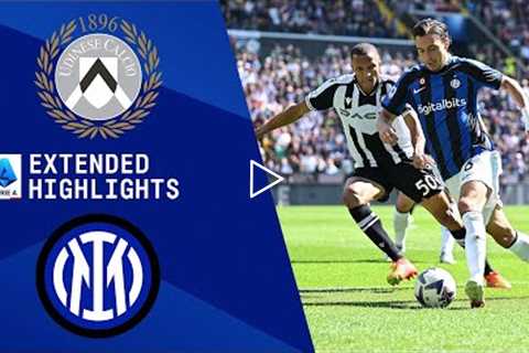 Udinese vs. Inter Milan: Extended Highlights | Serie A | CBS Sports Golazo