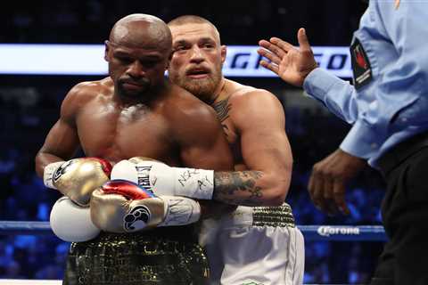 ‘He’s full of s***’ – Conor McGregor blasts Floyd Mayweather’s claims he earned $100m to ‘spar’..