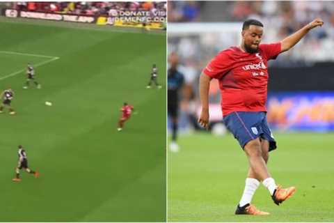 Chunkz compared to Man Utd legend by fans after stunning goal in Sidemen match