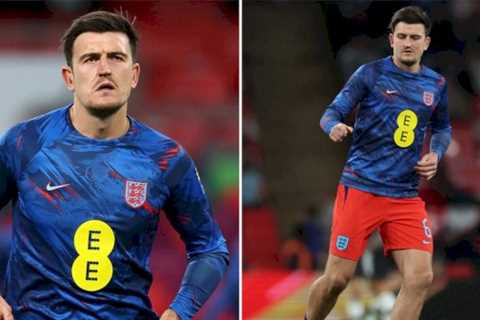 Struggling Harry Maguire ‘booed’ by England fans after name read out at Wembley