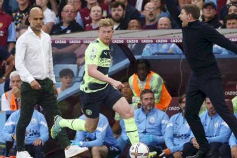 Pundit slams De Bruyne claim and insists Liverpool legend was ‘on another planet’ to Scholes,..