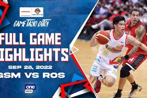 Rain or Shine vs. Brgy. Ginebra highlights | Honda S47 PBA Commissioner's Cup 2022 - Sept. 28, 2022