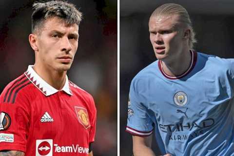 Lisandro Martinez’s X-rated jibe at Erling Haaland ahead of Man Utd clash with Man City