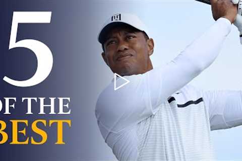 Tiger Woods | Five Of The Best Open Shots
