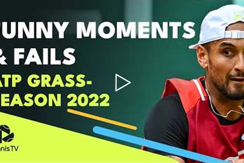 ATP Grass Season 2022 Funny Moments & Fails 😝