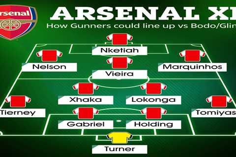 How Arsenal could line up against Bodo/Glimt in Europa League with Arteta giving first-team stars a ..