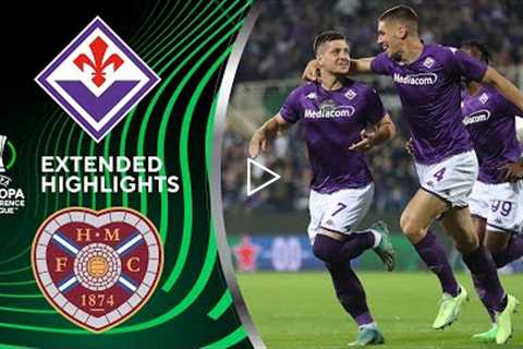 Fiorentina vs. Hearts: Extended Highlights | UECL Group Stage MD 4 | CBS Sports Golazo