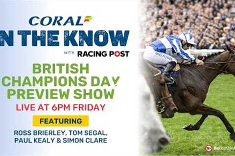 Qipco British Champions Day | Horse Racing Tips | In The Know