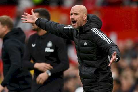 Man Utd boss Erik ten Hag calls out two players after frustrating draw with Newcastle