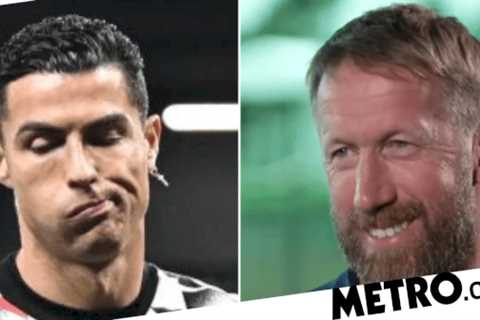 Graham Potter dodges question on Chelsea signing Cristiano Ronaldo from Man Utd