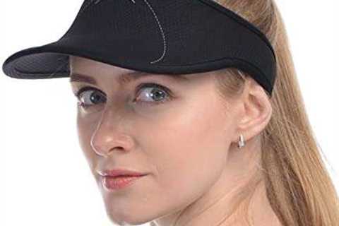 USHAKE Sports Sun Visor for Man or Woman in Golf Running Jogging Tennis Hiking