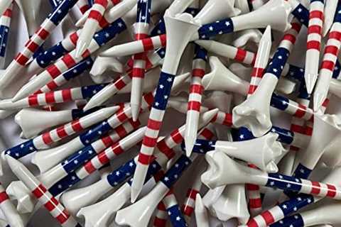 2-3/4″ Pride Performance Golf Tees, Stars and Stripes, 100 Count