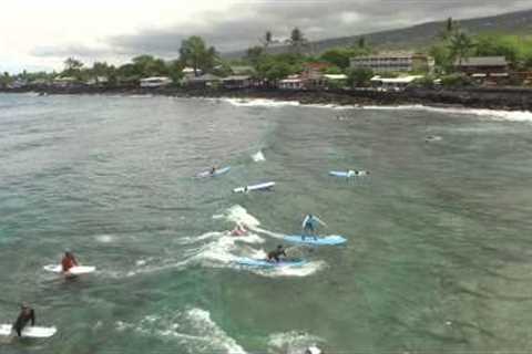 Surfing Lessons with Kona Surf School