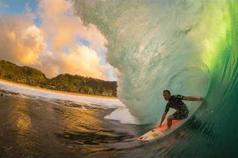 The Beautiful Chaos of Surfing Pipeline