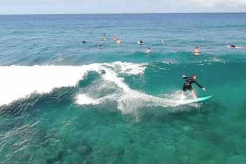 Kaloko Ponds Surfing - Kona